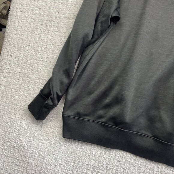 Shimano Cycling / Fishing Outdoors Athletic Hoodie Men Sz L Black w/ Blue Logo** - Picture 14 of 16